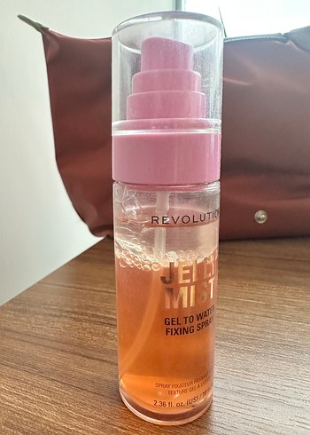 Pembe Parlak Jel Baz ve Sabitleyici Sprey - Görsel 3