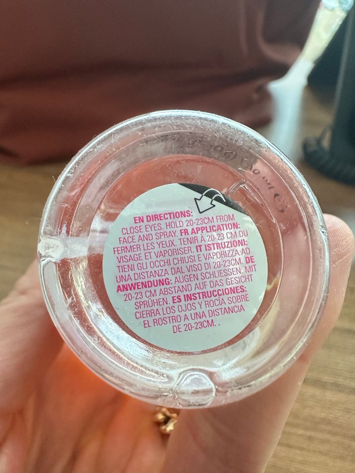 Pembe Parlak Jel Baz ve Sabitleyici Sprey - Görsel 2