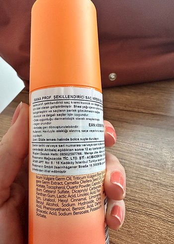 Isana Profesyonel Bukle Şekillendirici Krem - Görsel 3