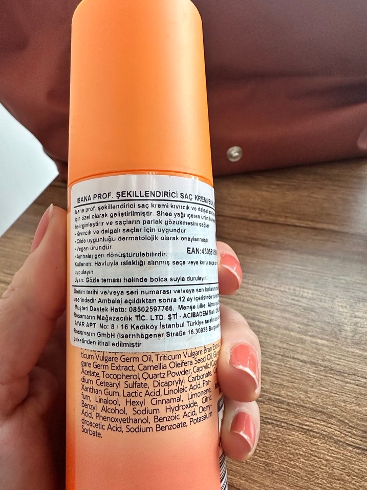 Isana Profesyonel Bukle Şekillendirici Krem - Görsel 3