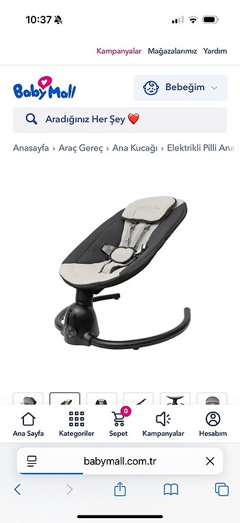 Bagi elektrikli ana kucağı - Görsel 3