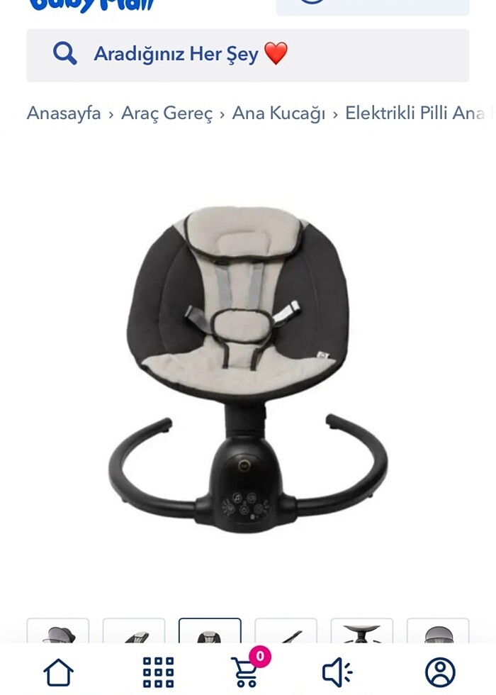 Bagi elektrikli ana kucağı - Görsel 2