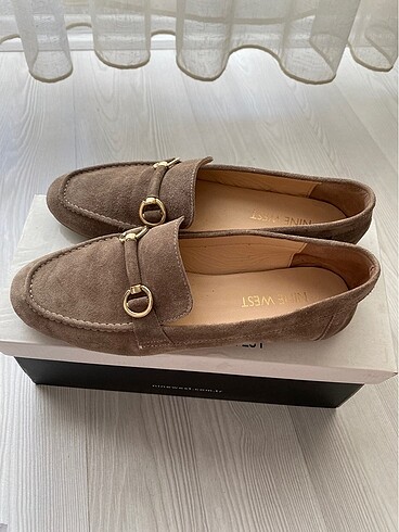 Ninewest deri loafer