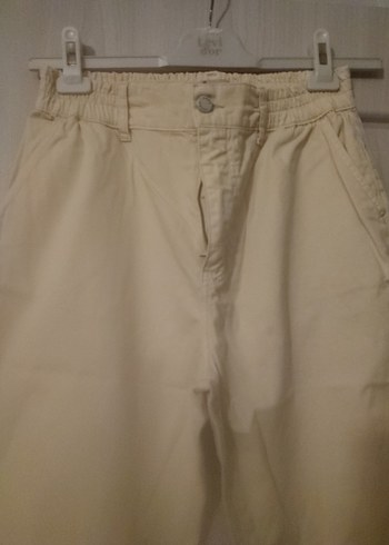 Vena Bej Pamuklu Bol Kesim Pantolon