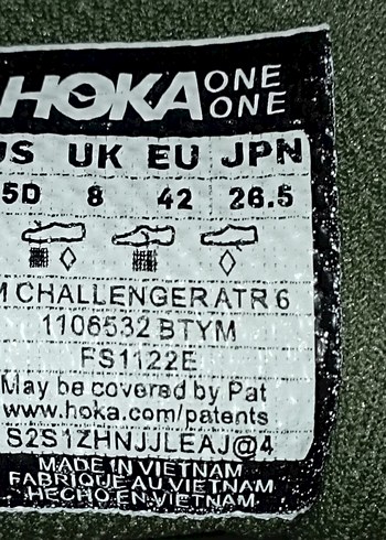 ORJİNAL HOKA AYAKKABI (unisex) - Görsel 5