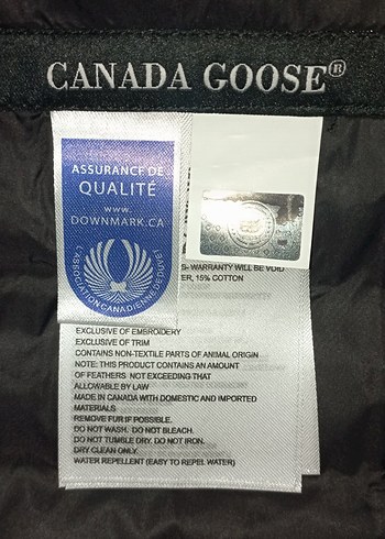 CANADA GOUSE YKK FERMUARLI YELEK - Görsel 6