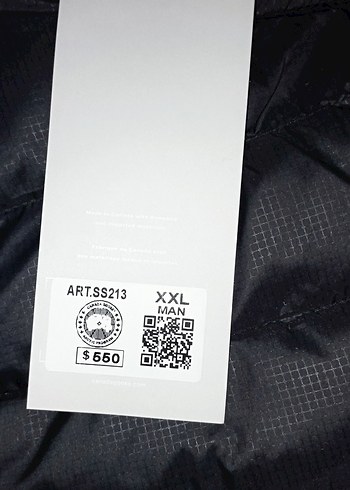 CANADA GOUSE YKK FERMUARLI YELEK - Görsel 3