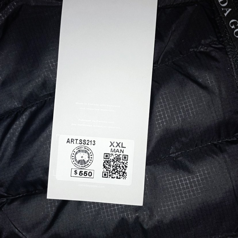 CANADA GOUSE YKK FERMUARLI YELEK - Görsel 3