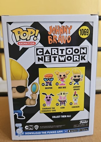  Johnny Bravo Funko Pop! Figür 1069