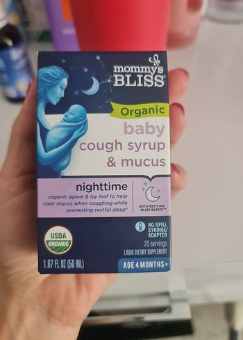 Mommy's Bliss Organik Bebek Öksürük Şurubu