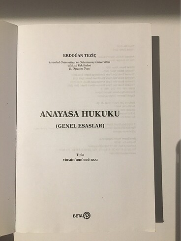 Anayasa Hukuku