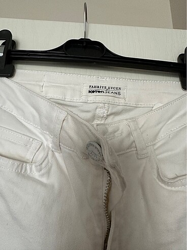 xs Beden Beyaz Skinny Jean