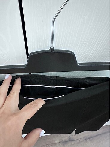 xs Beden Özel Dikim Siyah Mini Etek