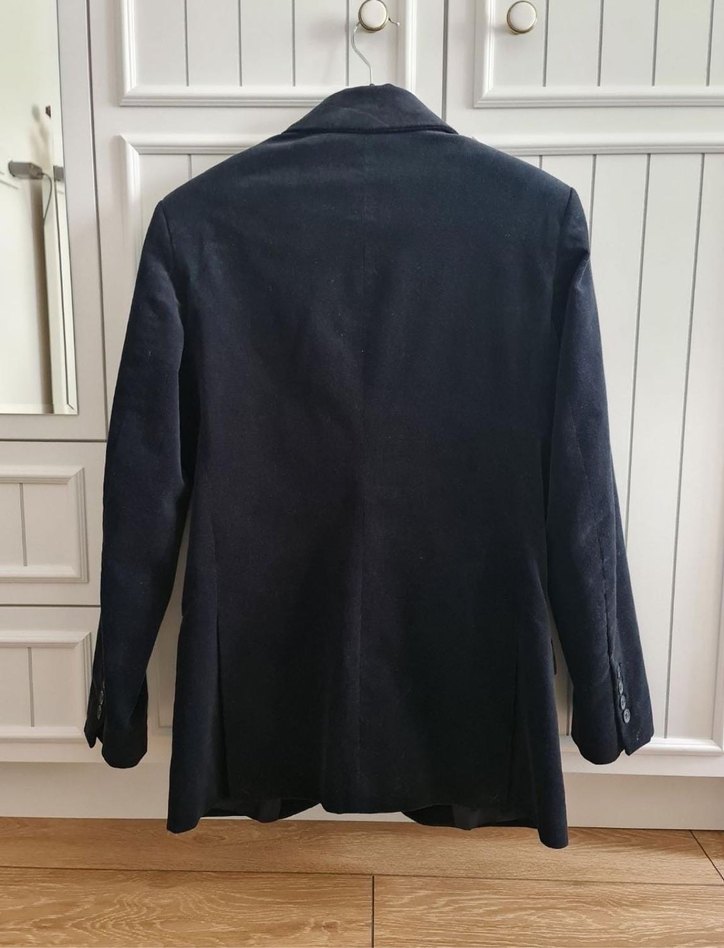 Lacivert Kadife Ceket - Görsel 2