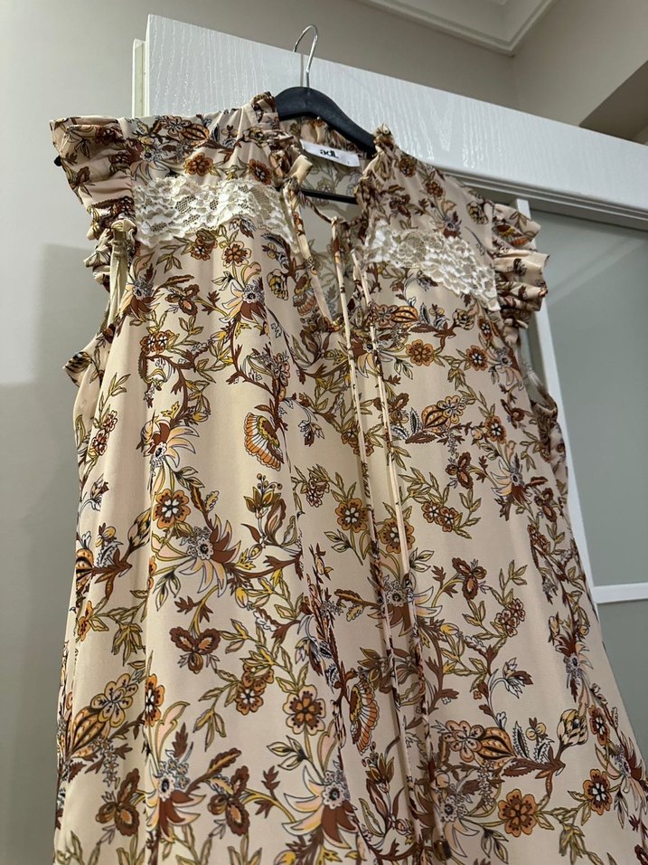 Adl Şifon Elbise - Görsel 5