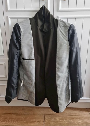 Kahverengi Dokuma Koton Ceket - Görsel 4