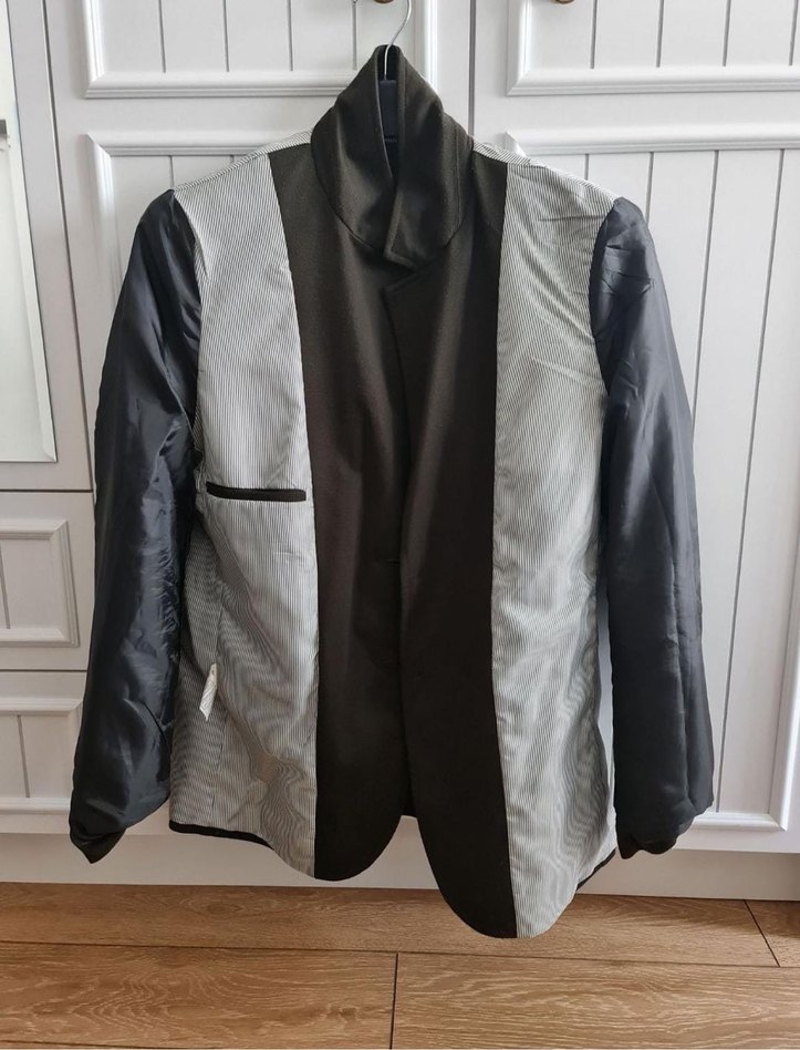 Kahverengi Dokuma Koton Ceket - Görsel 4