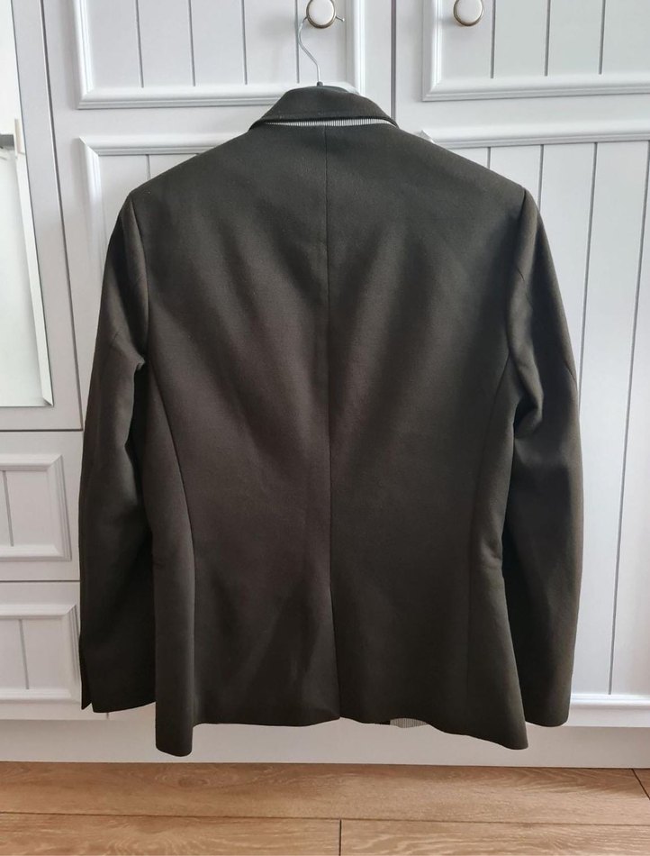 Kahverengi Dokuma Koton Ceket - Görsel 3