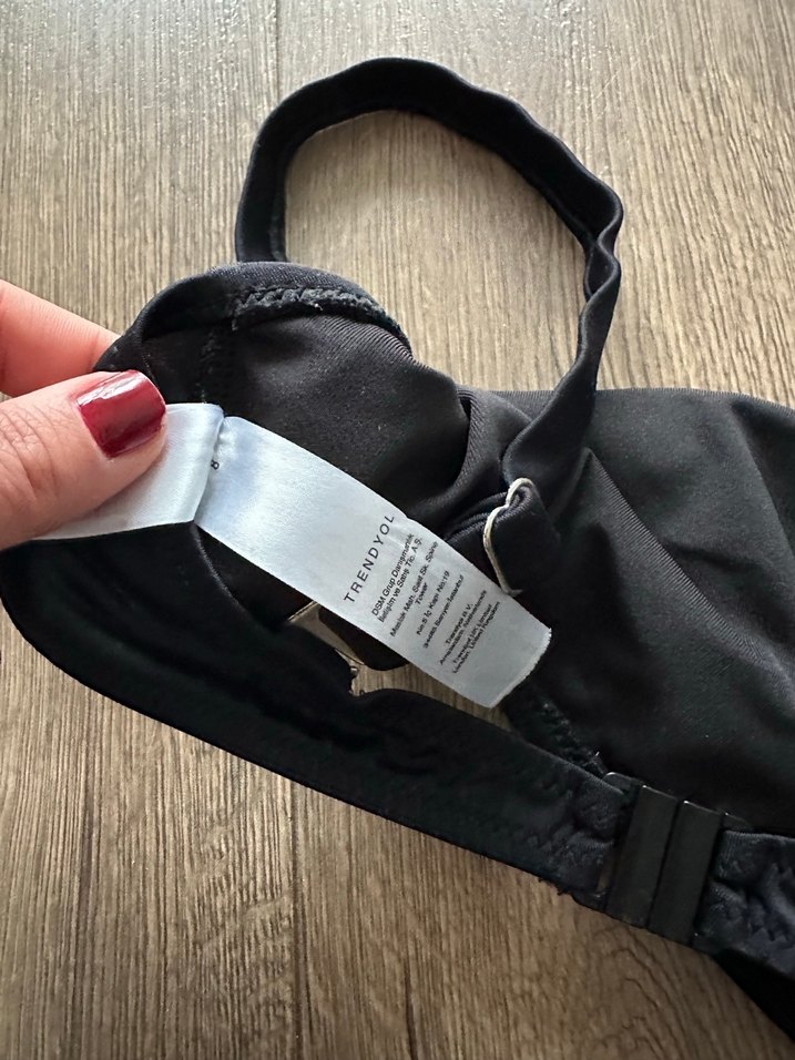 Siyah Bikini Üstü - Görsel 5