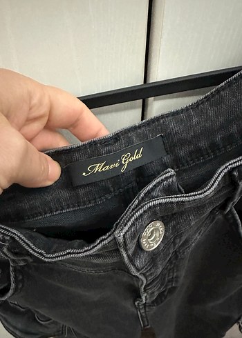 Mavi İkon Yüksek Bel Kargo Pantolon - Görsel 3