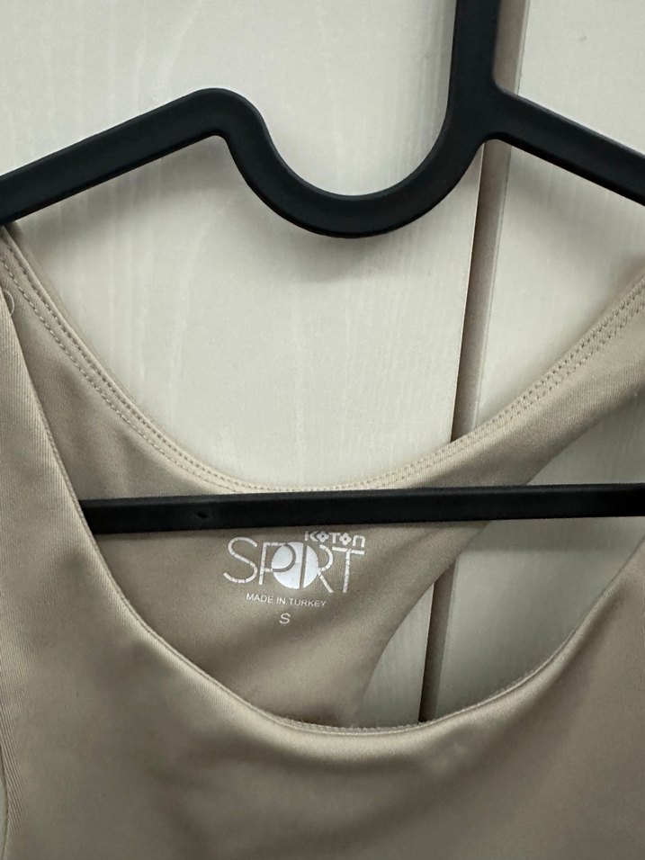 Bej Spor Sütyeni Mini Kesim - Görsel 4