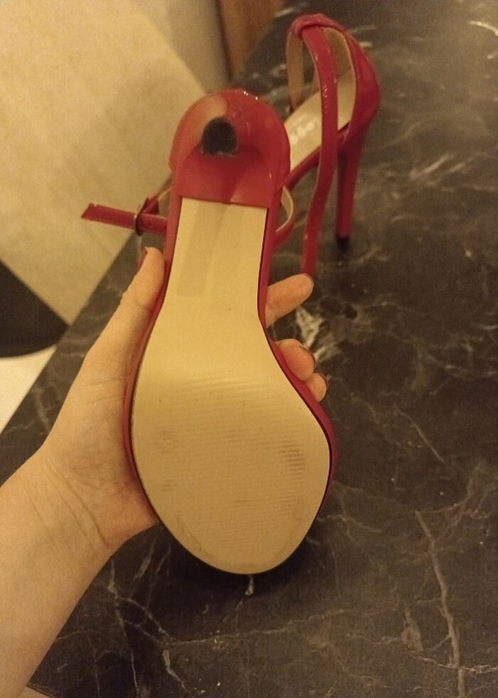 34 numara yüksek topuklu - Görsel 3