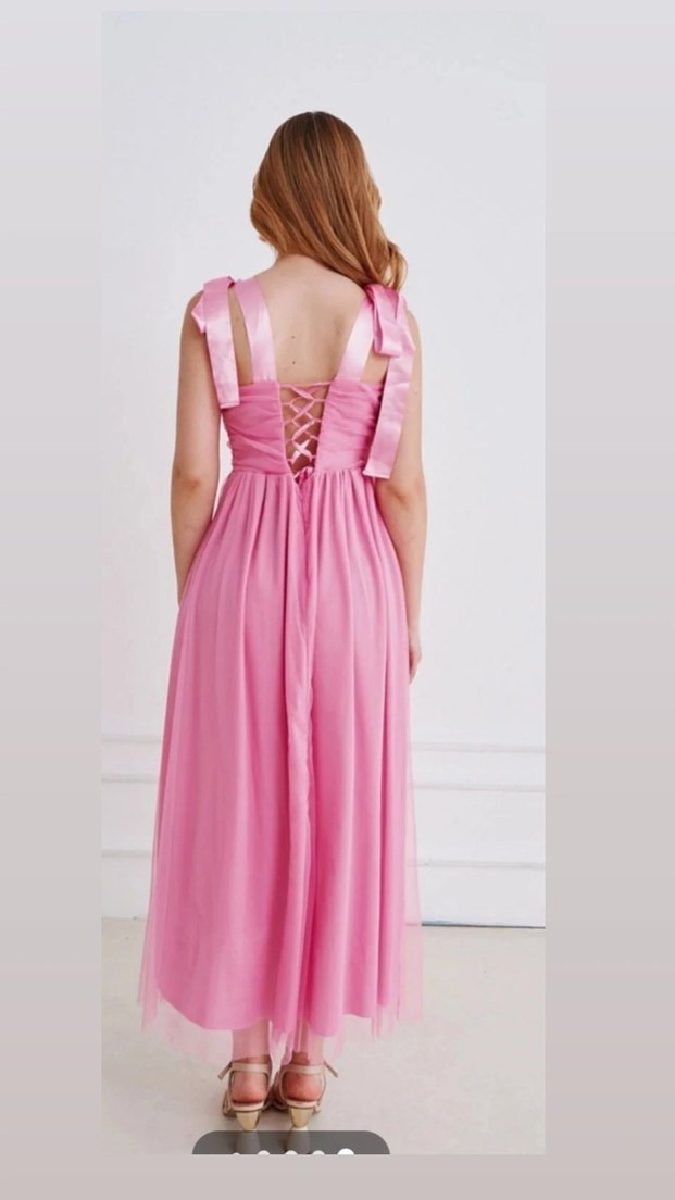 beyaz after doğum günü nikah elbisesi - Görsel 4