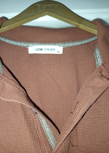 Erkek Kahverengi Kısa Kollu  Polo Tişört - Görsel 2