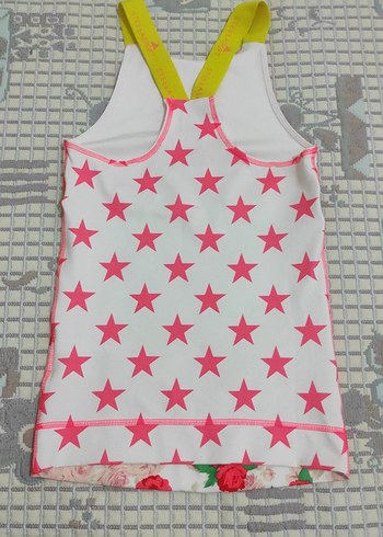 Pembe Çiçek Desenli Sporcu Atleti - Görsel 3