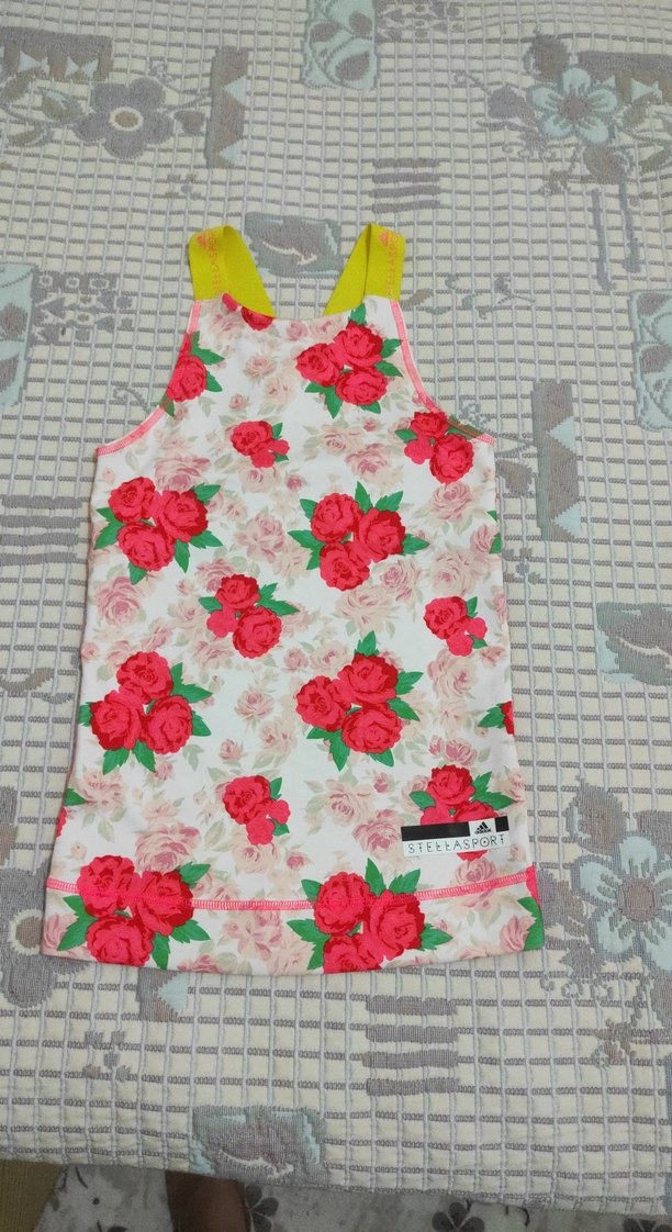 Pembe Çiçek Desenli Sporcu Atleti - Görsel 2