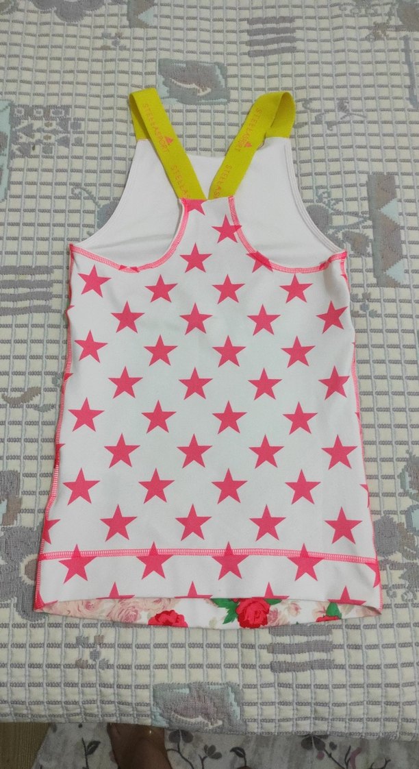 Pembe Çiçek Desenli Sporcu Atleti - Görsel 3