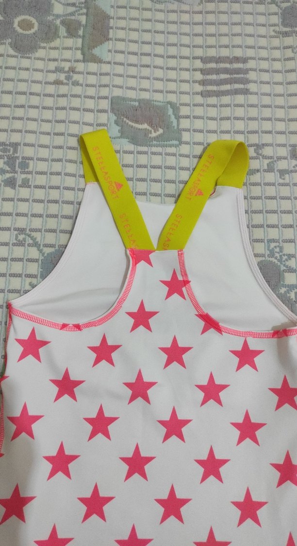 Pembe Çiçek Desenli Sporcu Atleti - Görsel 4