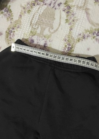 6 Yaş Beden siyah Renk Erkek Çocuk Siyah Rahat Kesim Eşofman Altı