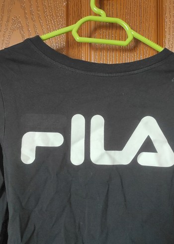 Fila Siyah Uzun Kollu Fitted Spor Kadın Body