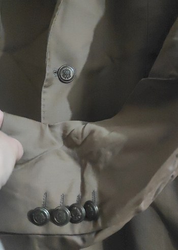 Bej Erkek Regular Fit Ceket - Görsel 2