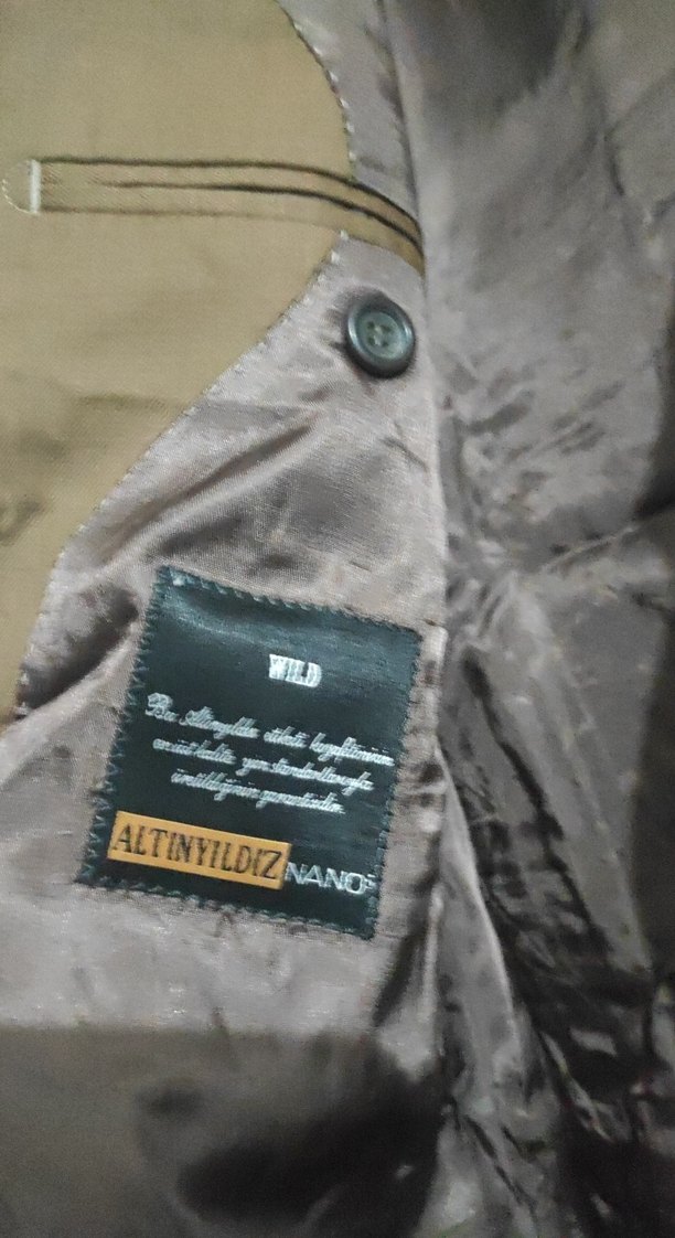 Bej Erkek Regular Fit Ceket - Görsel 3