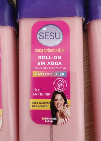 Diğer SESU Roll-On Sir Ağda ve Ağda Bezi Seti