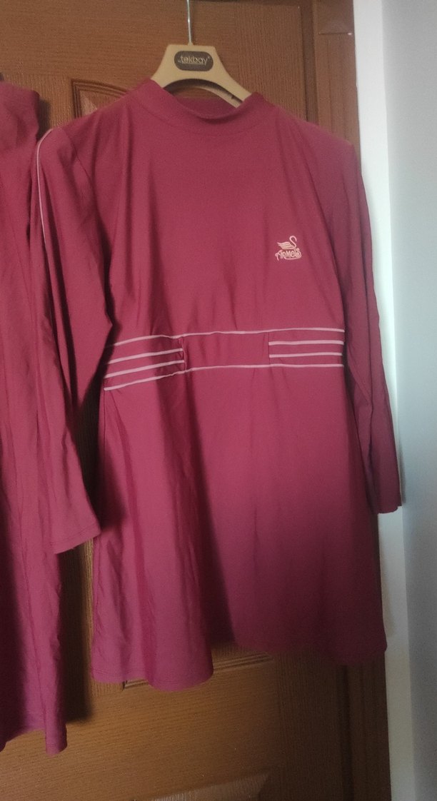 Bordo Tesettür Mayo - Görsel 2