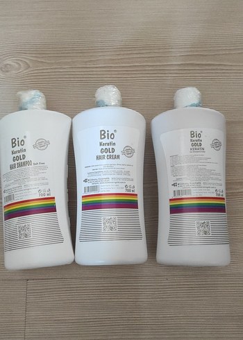 Diğer Bio Keratin Gold Saç Bakım Seti 700 ml