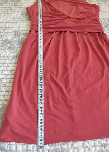 Drapeli Midi Elbisesi - Görsel 5