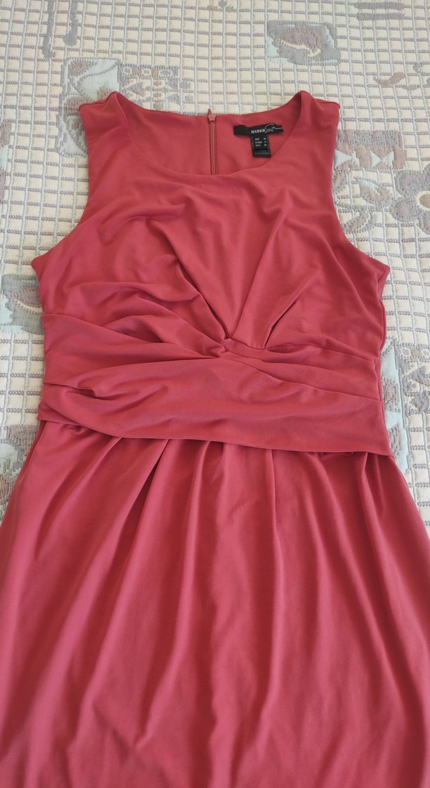 Drapeli Midi Elbisesi - Görsel 2