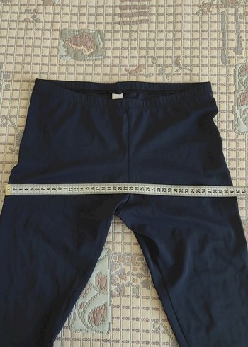 Kadın Lacivert Kısa Spor Tayt - Görsel 5