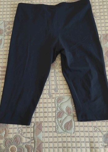 Kadın Lacivert Kısa Spor Tayt - Görsel 2