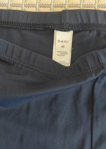 Kadın Lacivert Kısa Spor Tayt - Görsel 3