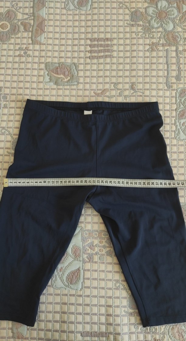 Kadın Lacivert Kısa Spor Tayt - Görsel 5