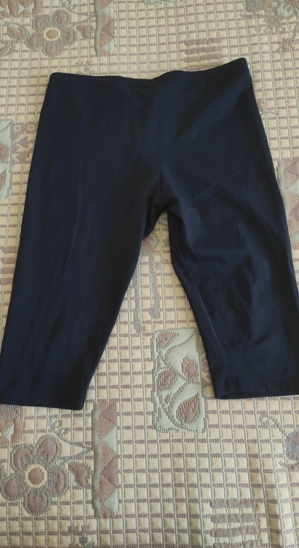 Kadın Lacivert Kısa Spor Tayt - Görsel 2