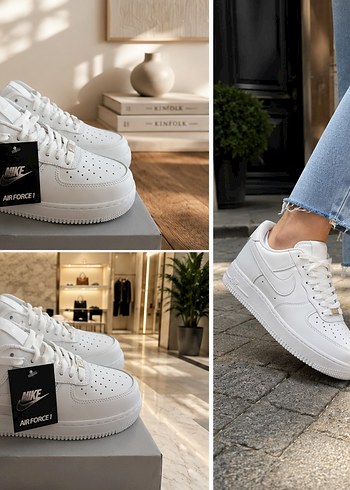 Nike Air Force 1 Beyaz Spor Ayakkabi