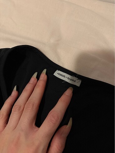 s Beden uzun kollu crop