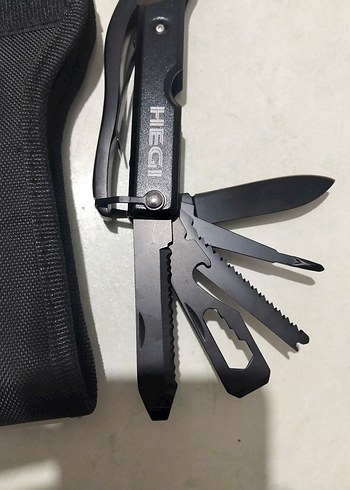 Çok Fonksiyonlu Paslanmaz Çelik Balta - Siyah - Görsel 2