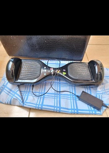 Siyah Çocuk Elektrikli Scooter Haweboard - Görsel 2
